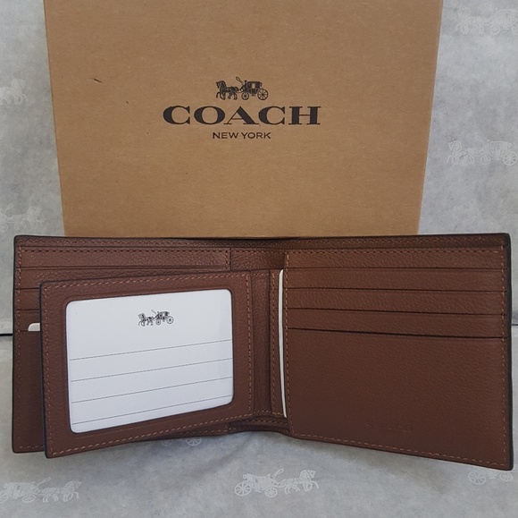 COACH COMPACT ID WALLET F24649 - Picture 5 of 5
